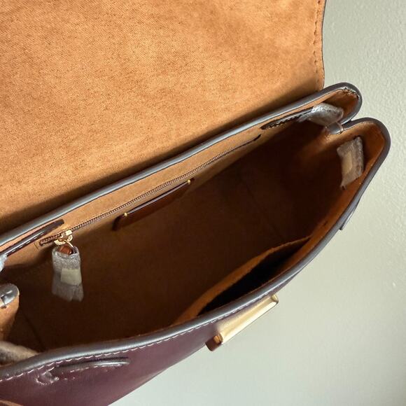 Coach Emory Top Handle Bag CCE54 smooth leather/Espresso - Picture 9 of 13